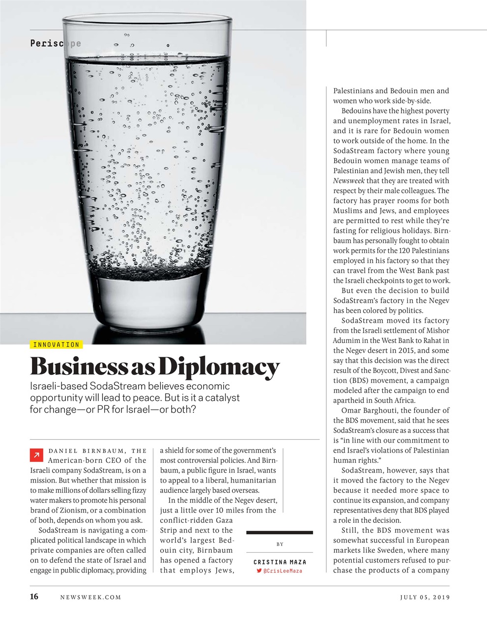 Newsweek International Preview Pages