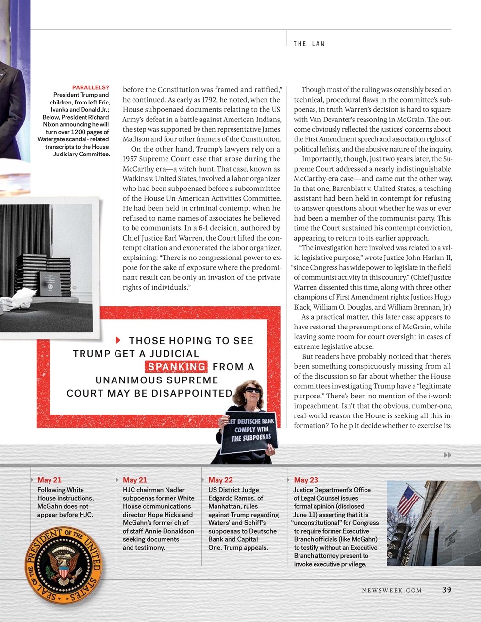 Newsweek International Preview Pages