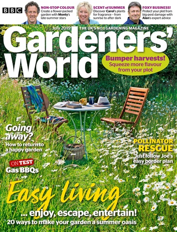 BBC Gardeners’ World Magazine issue July 2019