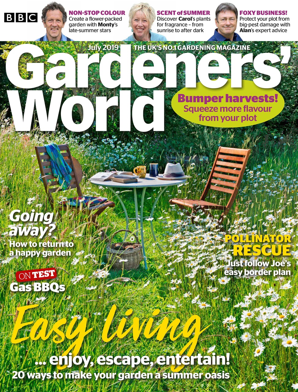 BBC Gardeners’ World Magazine Preview Pages
