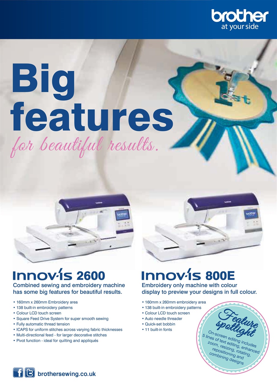 Embroidery Magazine Preview Pages