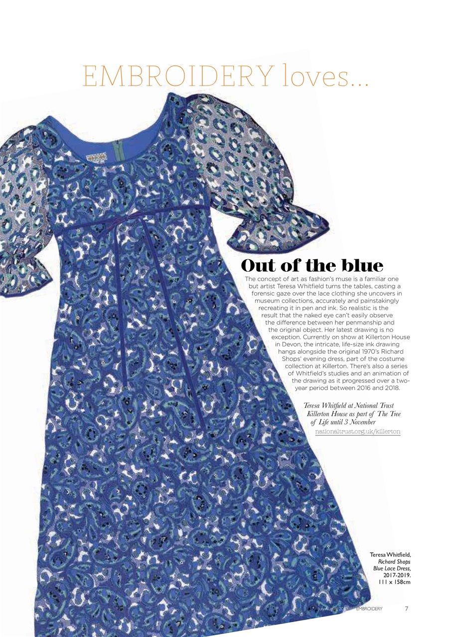 Embroidery Magazine Preview Pages