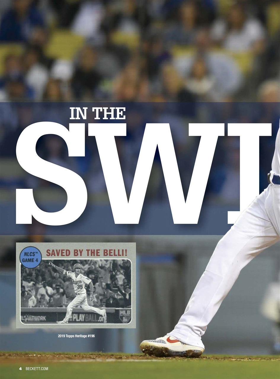 Beckett Baseball Magazine Preview Pages