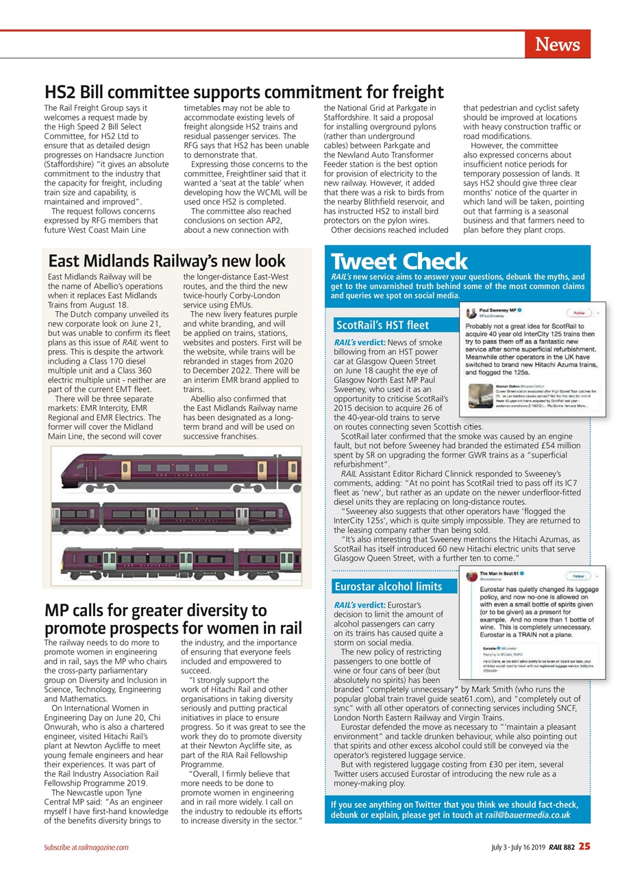 Rail Preview Pages