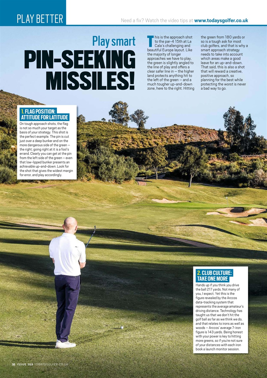 Today's Golfer Preview Pages