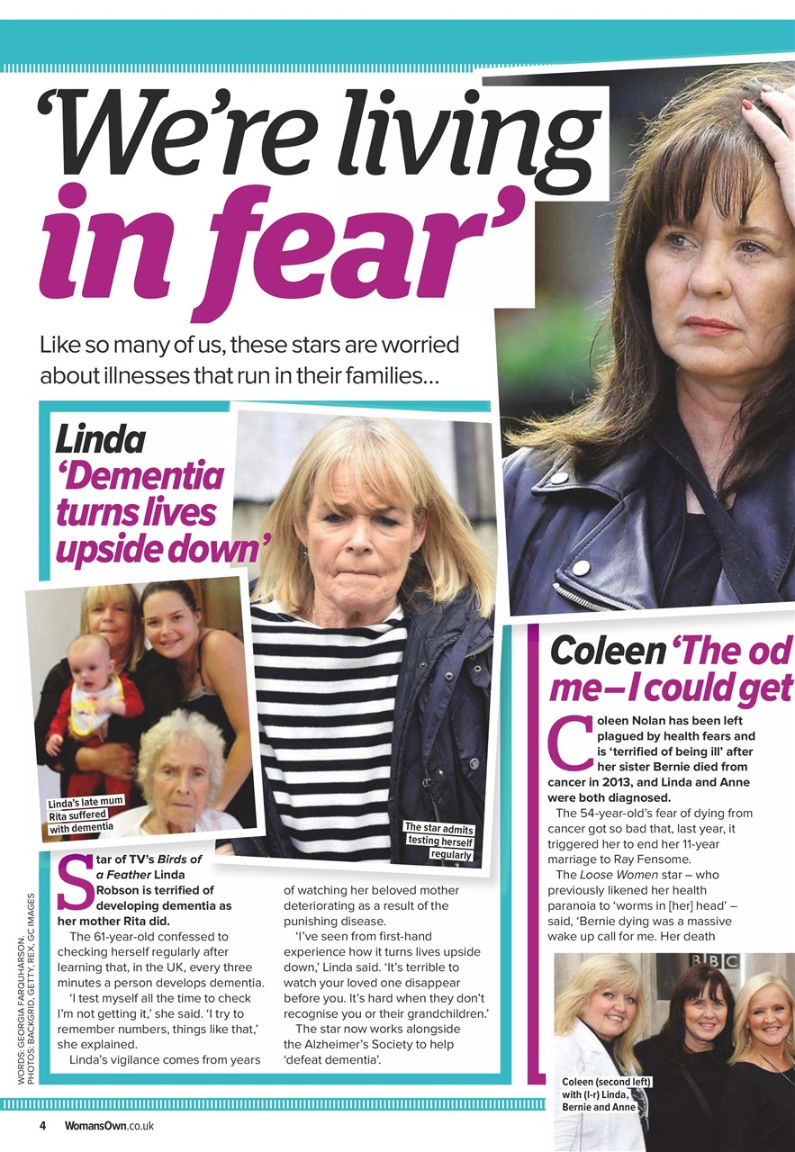 Woman's Own Lifestyle Special Preview Pages