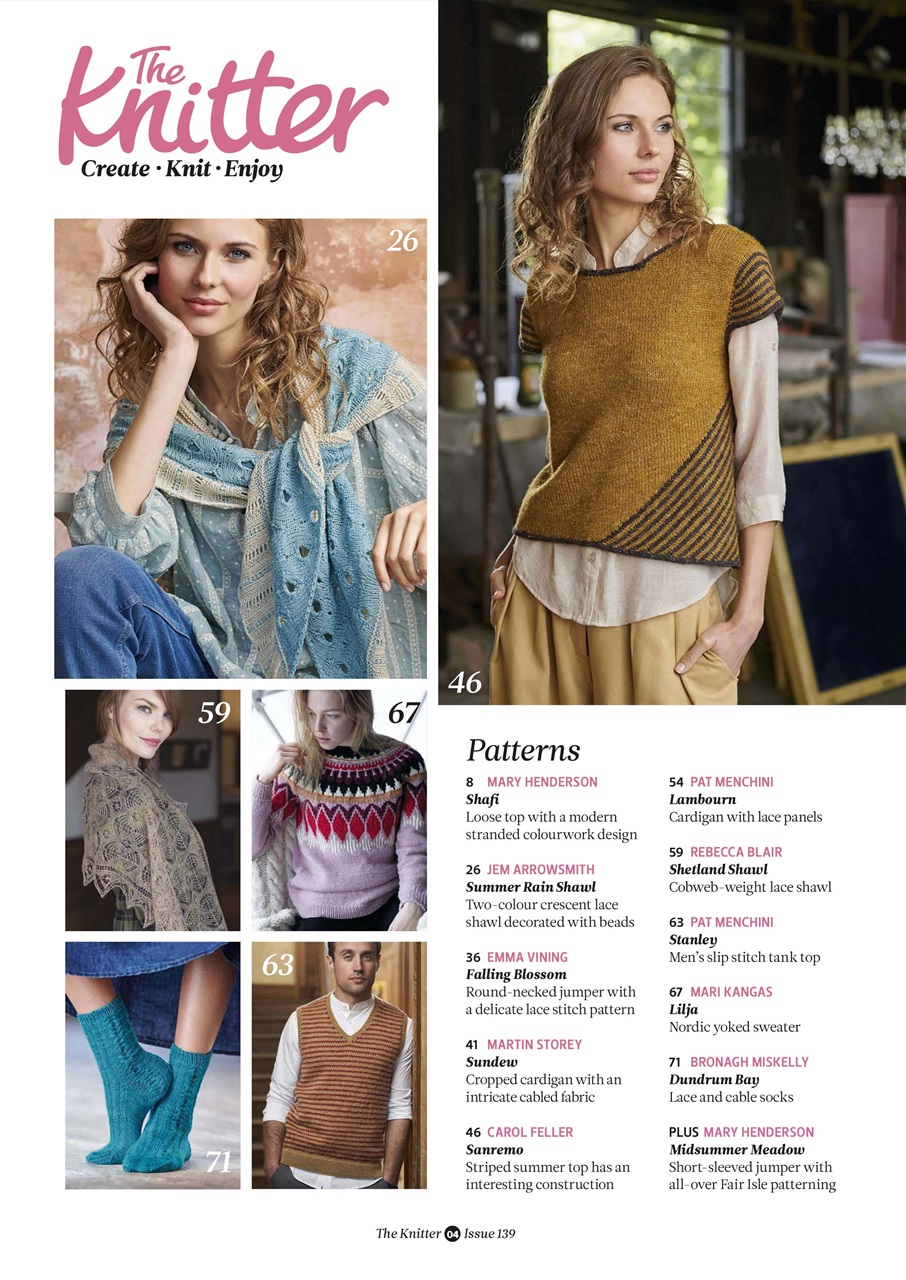 The Knitter Preview Pages