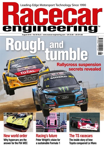 Racecar Engineering issue August 2019