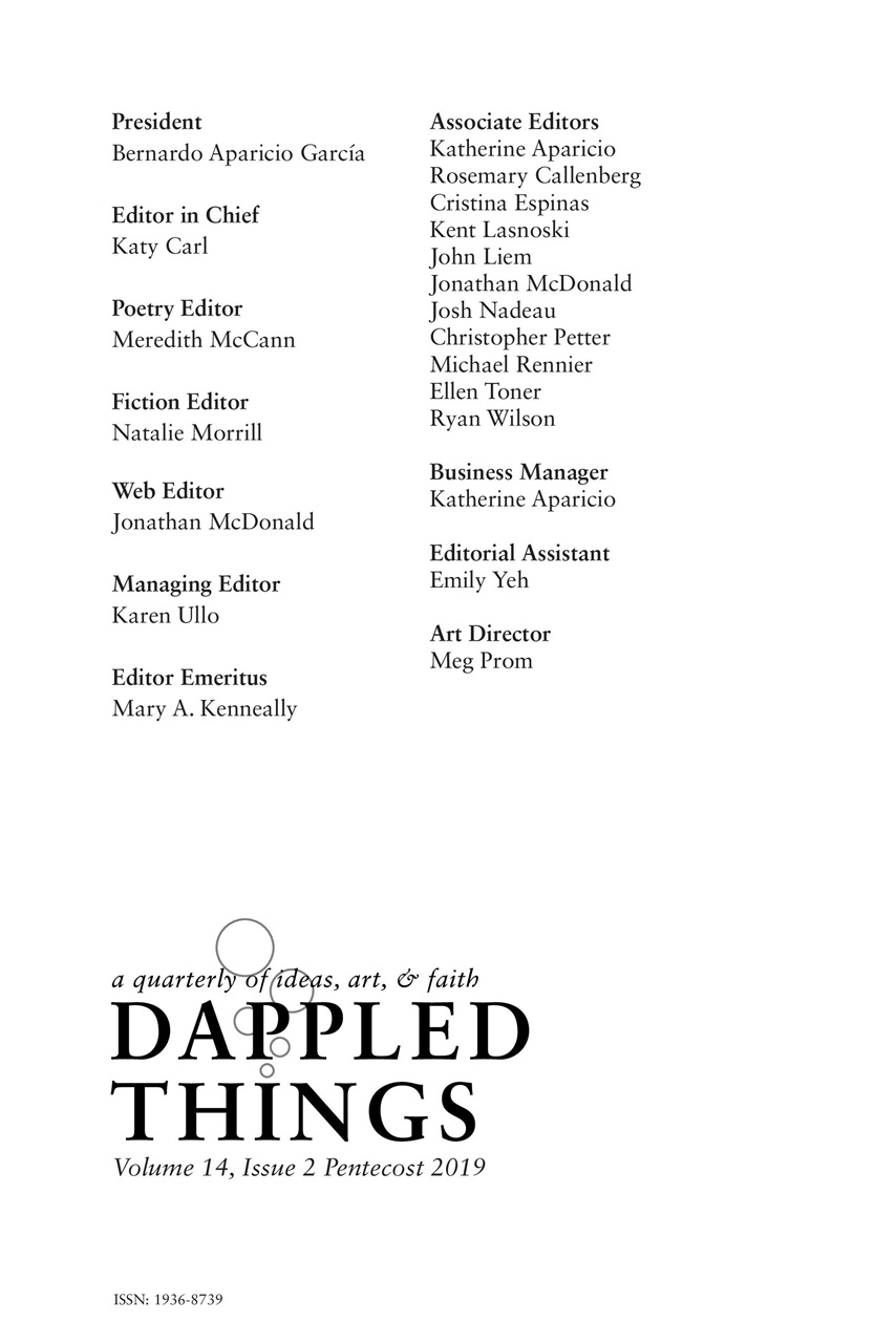 Dappled Things Preview Pages