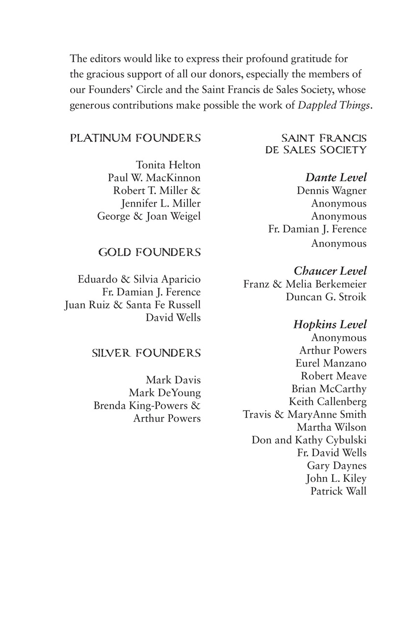 Dappled Things Preview Pages