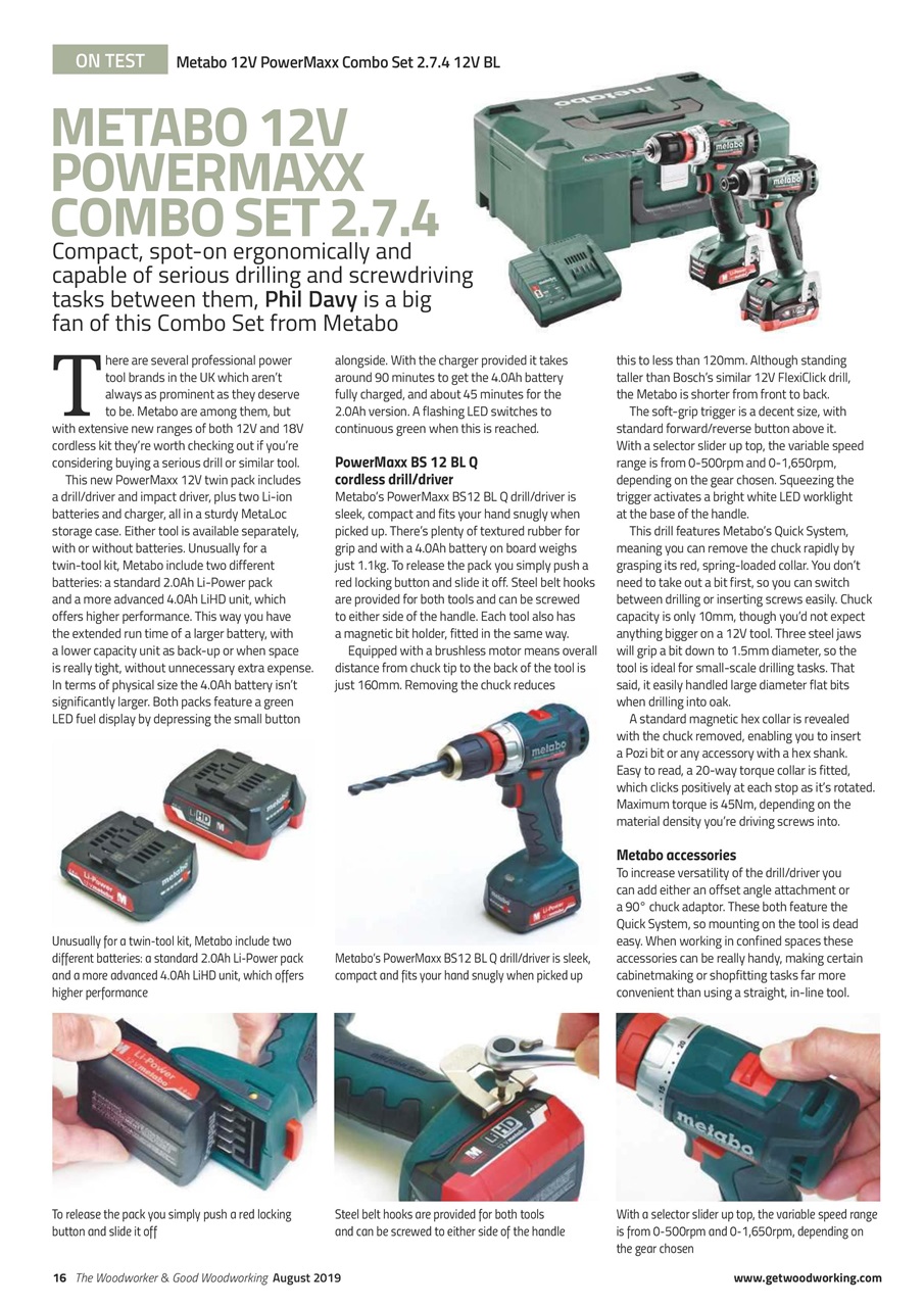 The Woodworker Magazine Preview Pages