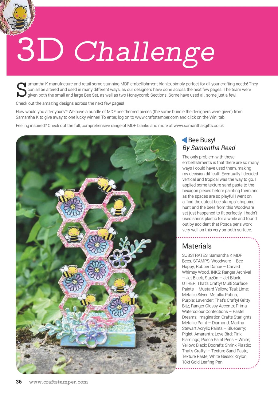 Craft Stamper Preview Pages