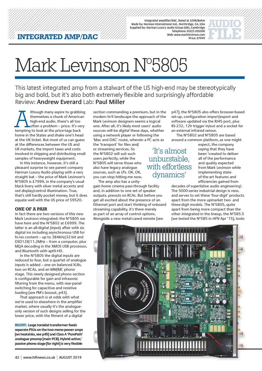 Hi-Fi News Preview Pages