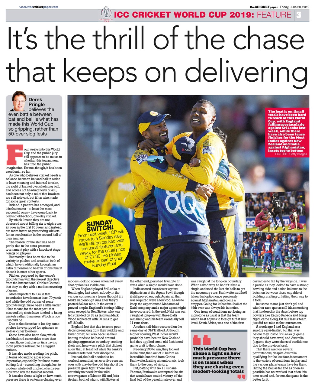 The Cricket Paper Preview Pages