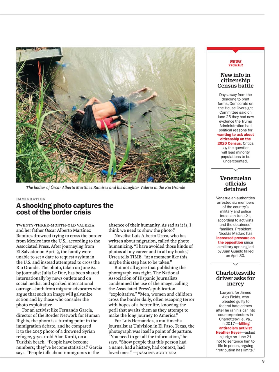 TIME Magazine Europe Preview Pages