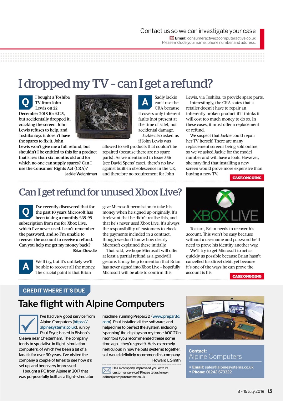 Computer Active Preview Pages