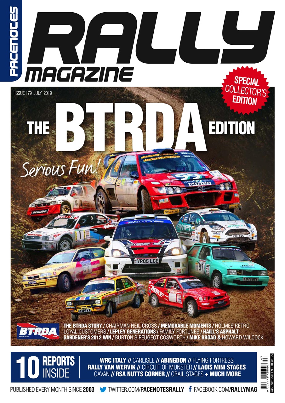 Pacenotes Rally magazine Preview Pages