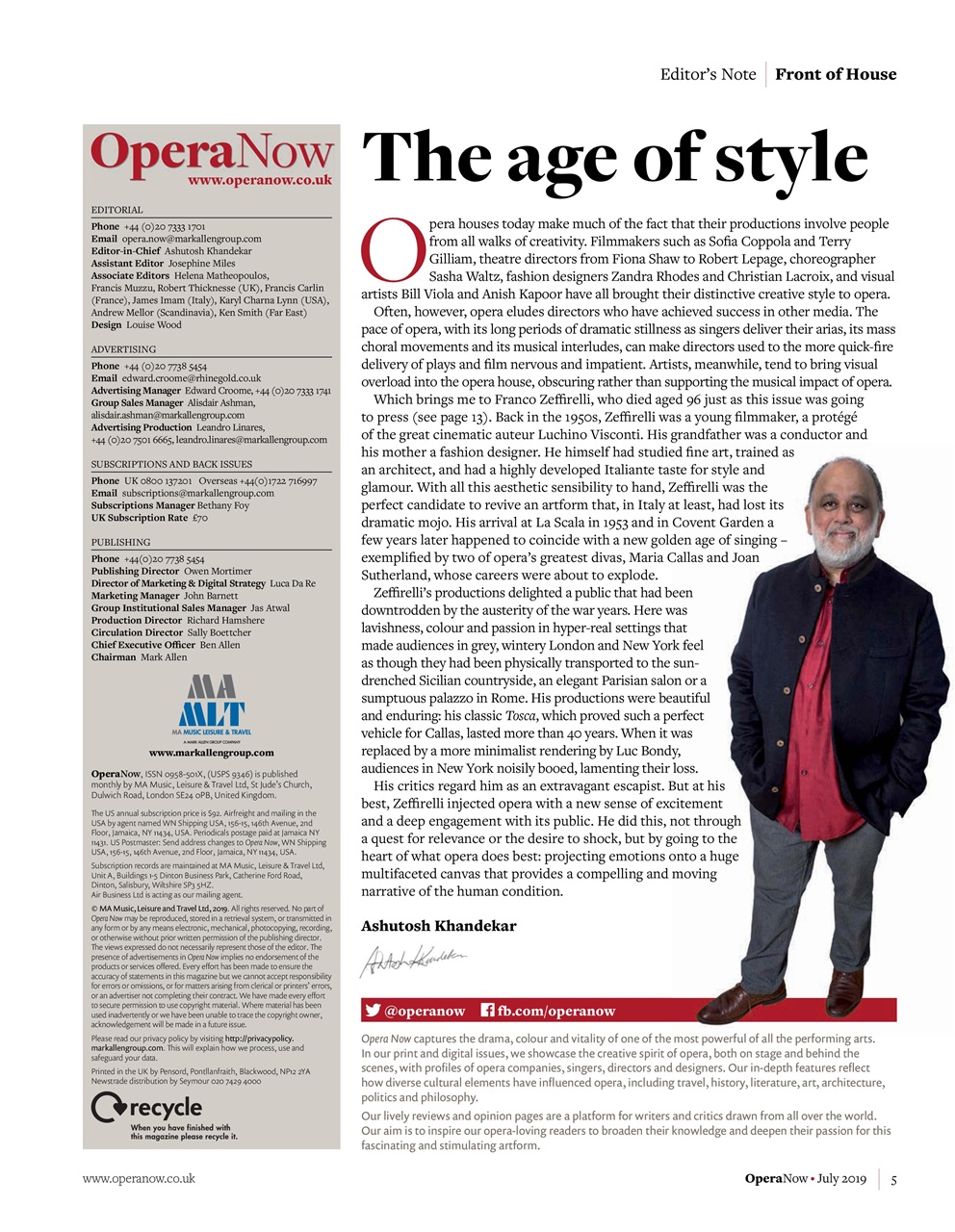 Opera Now Preview Pages