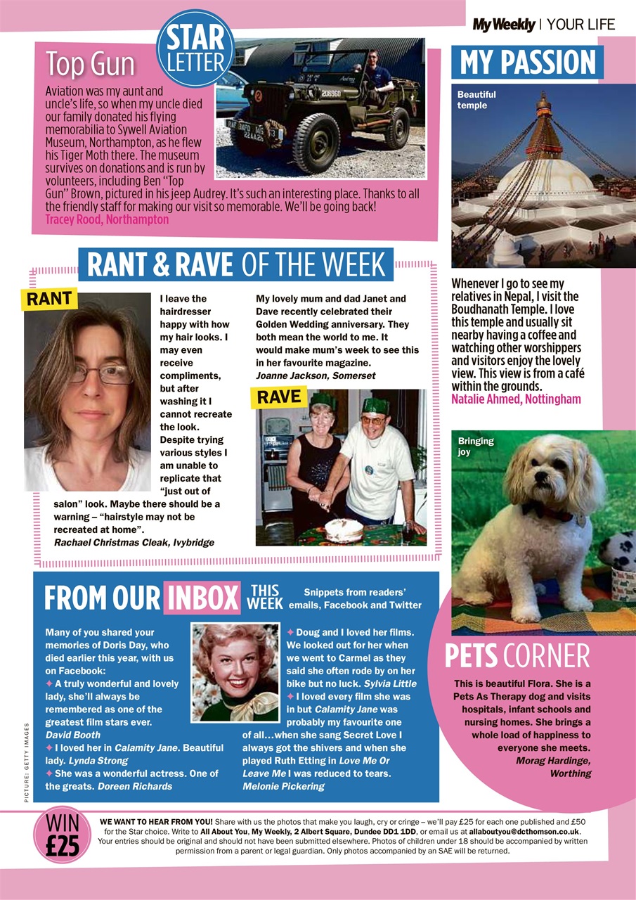 My Weekly Preview Pages