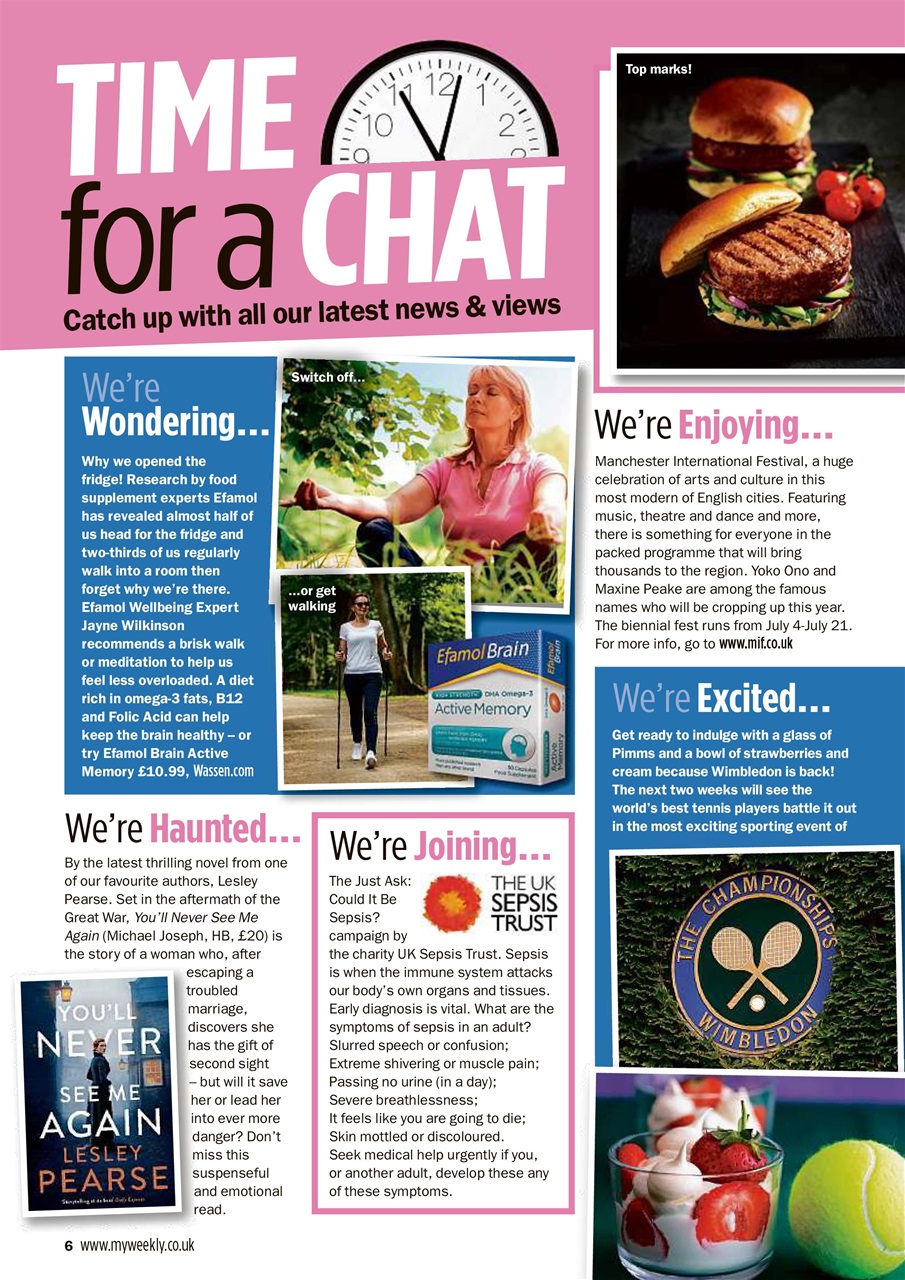 My Weekly Preview Pages