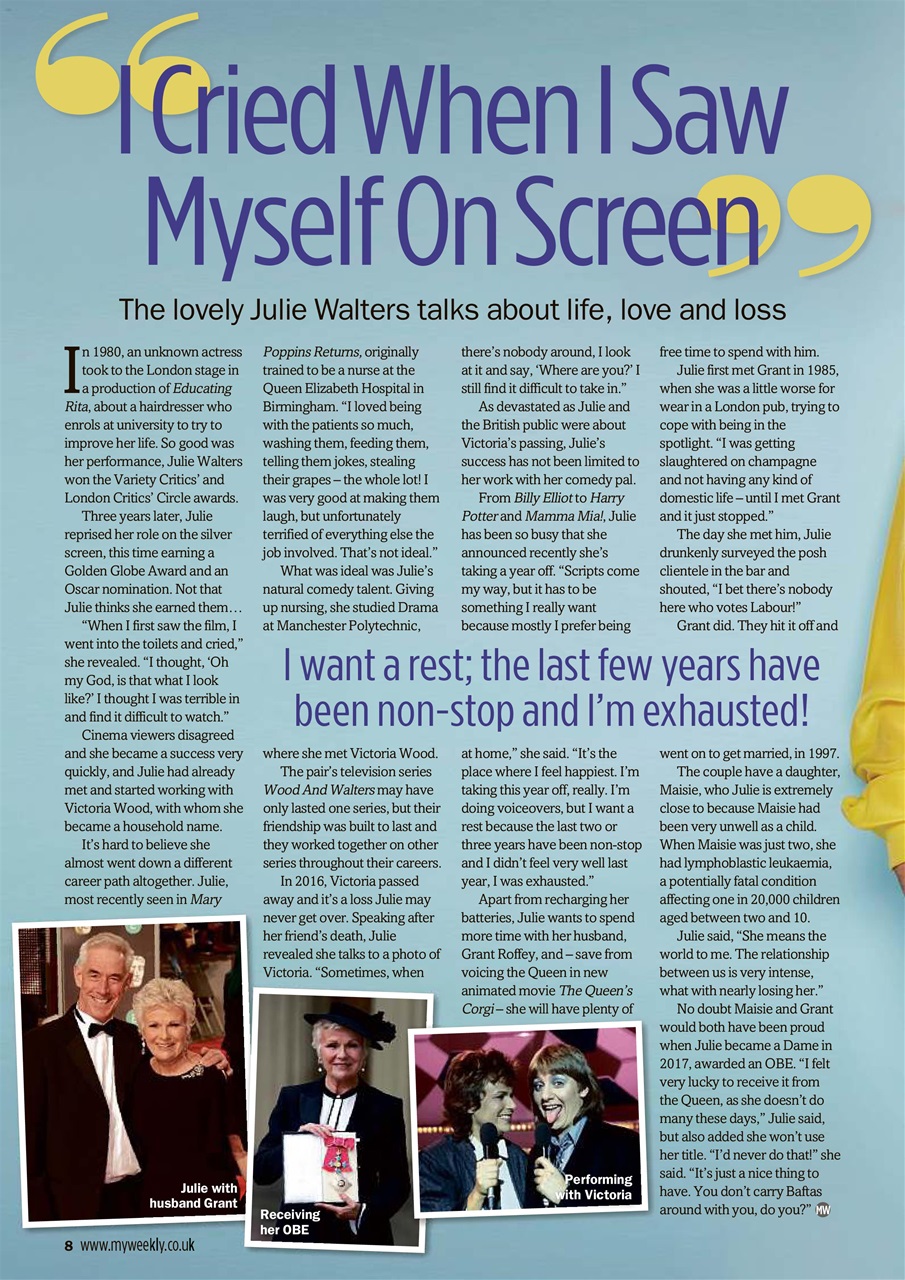 My Weekly Preview Pages