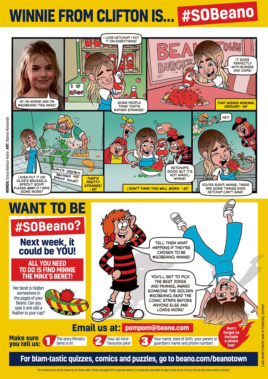 Beano Preview Pages
