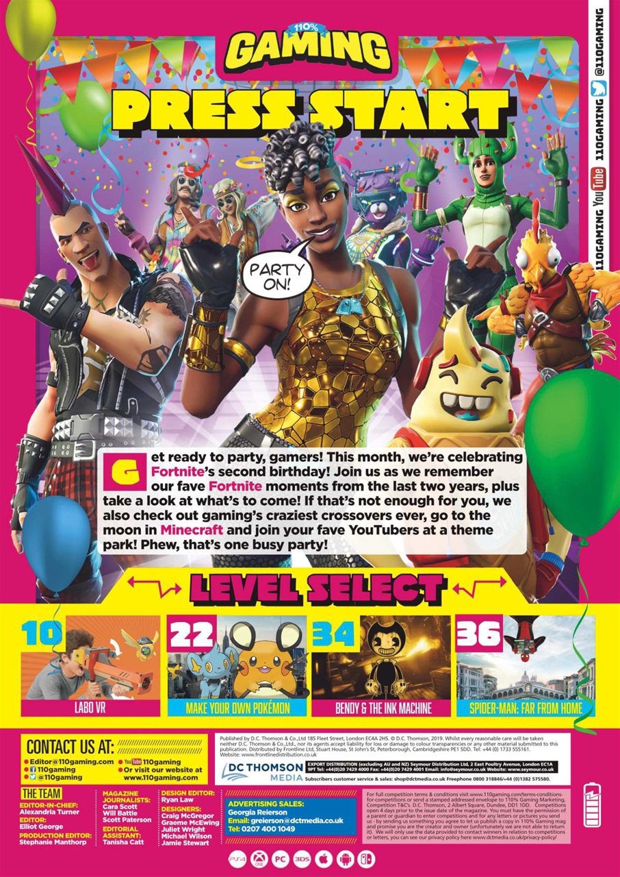 110% Gaming Preview Pages