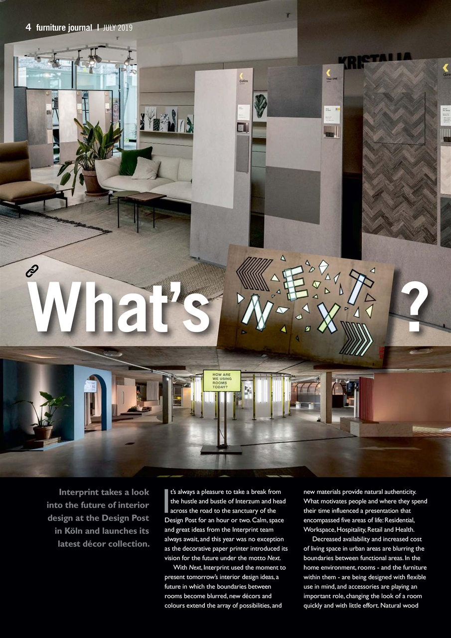 Furniture Journal Magazine Preview Pages