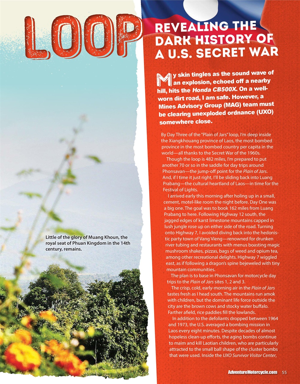 Adventure Motorcycle Preview Pages