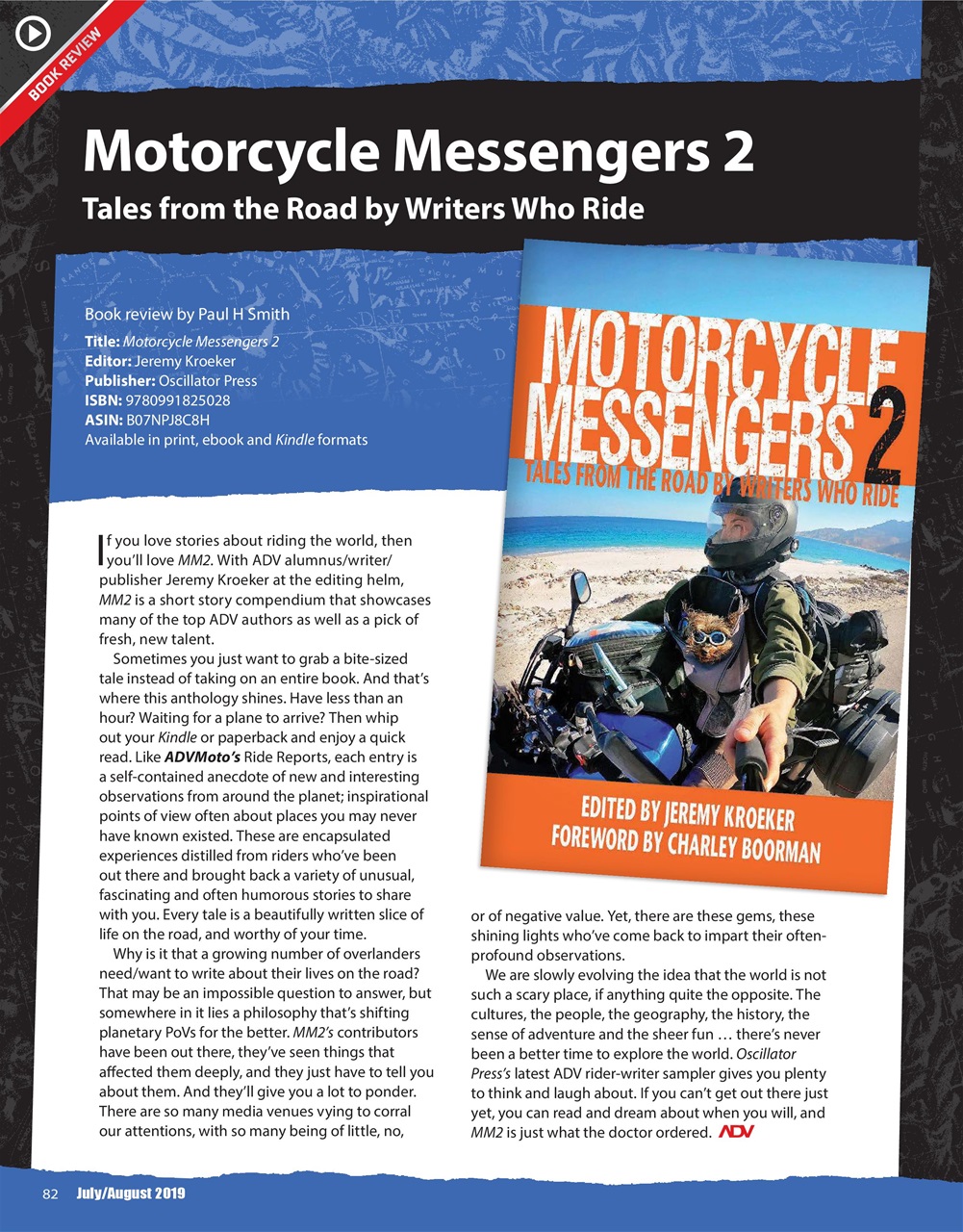 Adventure Motorcycle Preview Pages