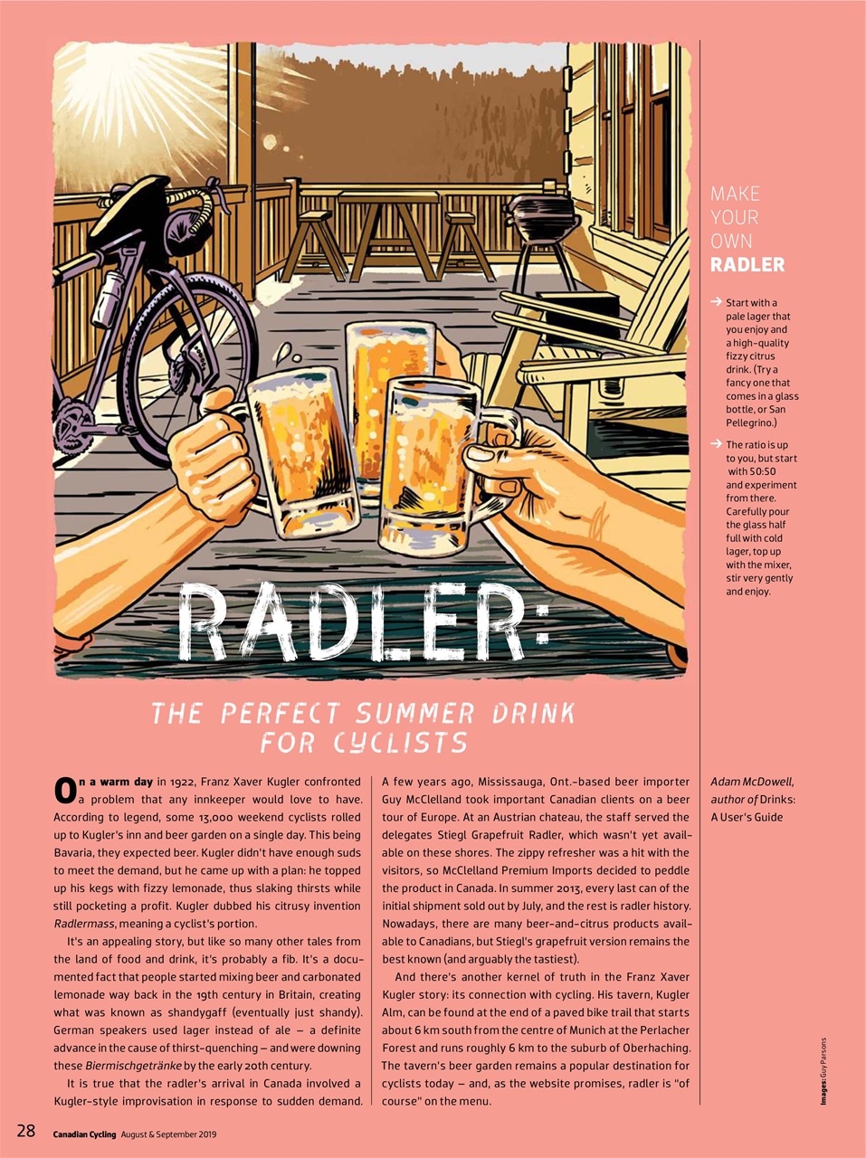 Canadian Cycling Magazine Preview Pages