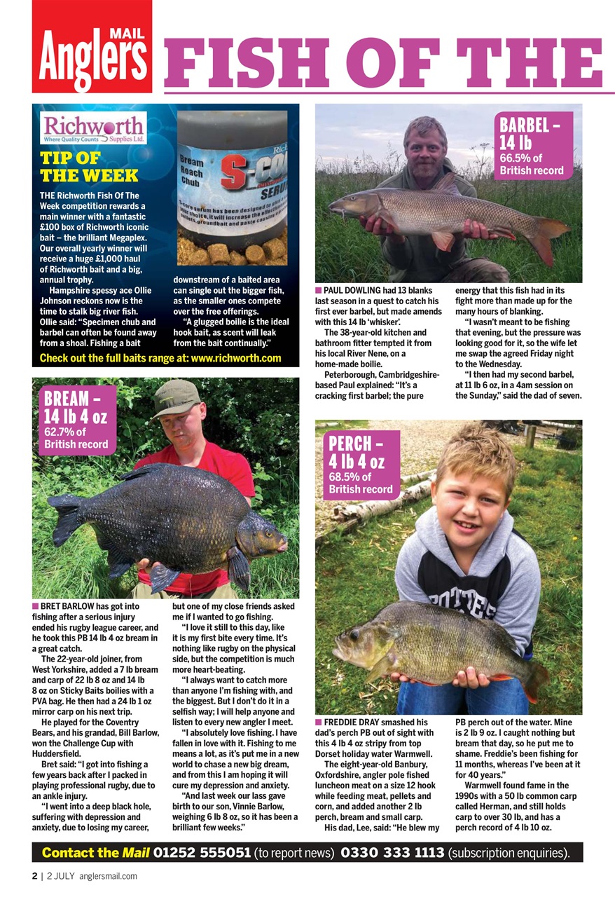 Anglers Mail Preview Pages