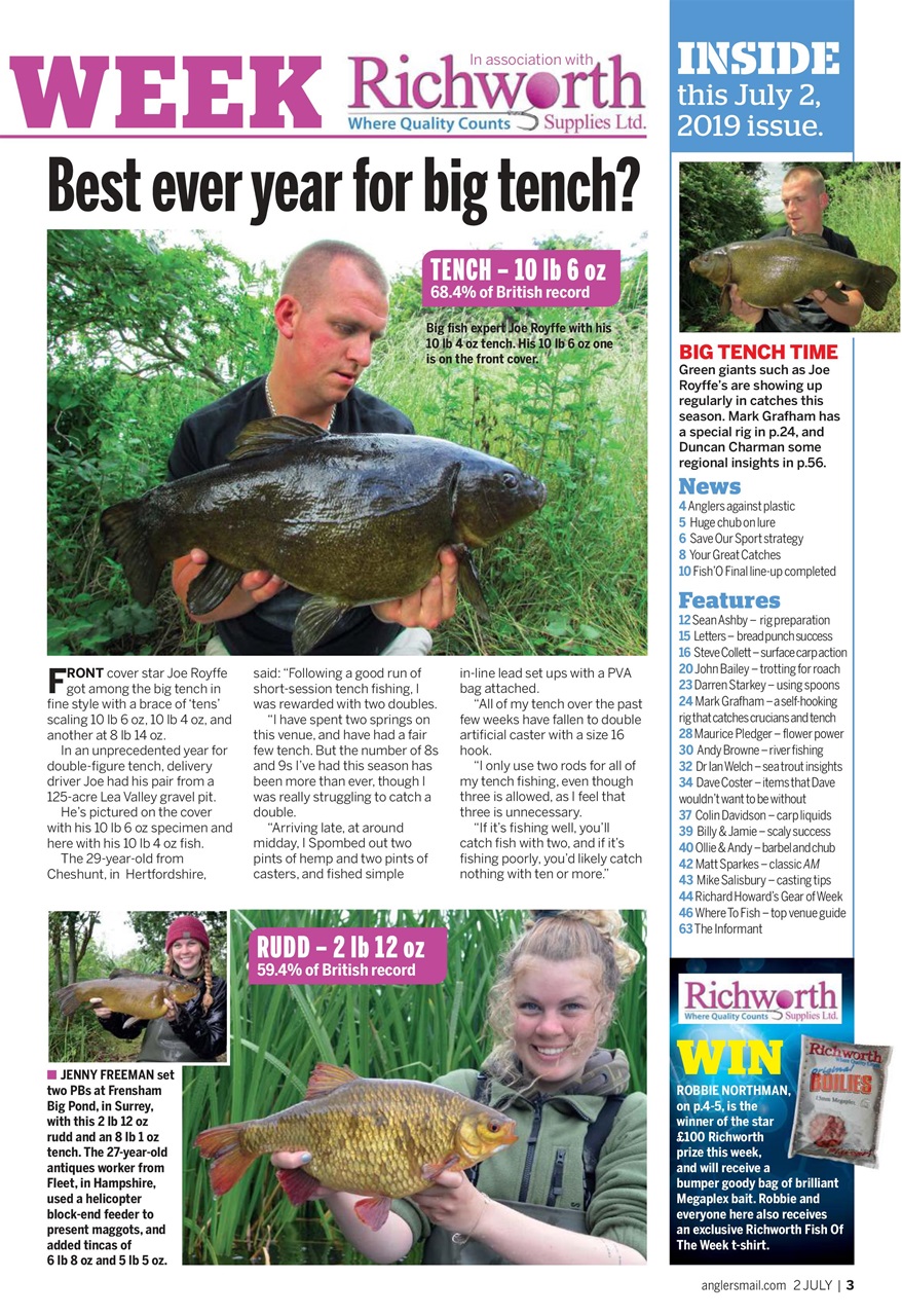 Anglers Mail Preview Pages
