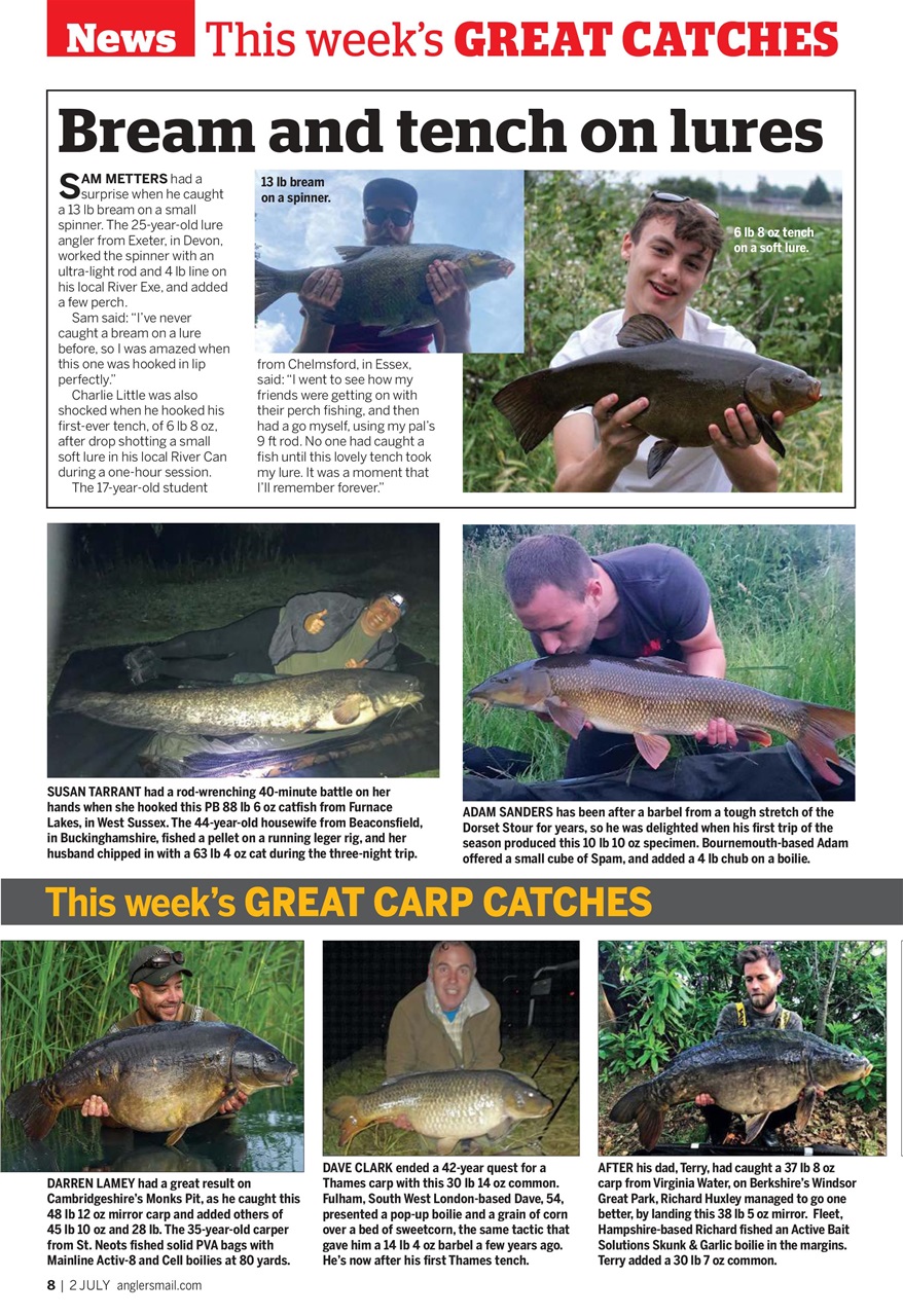 Anglers Mail Preview Pages