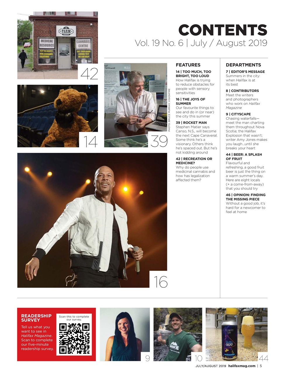 Halifax Magazine Preview Pages