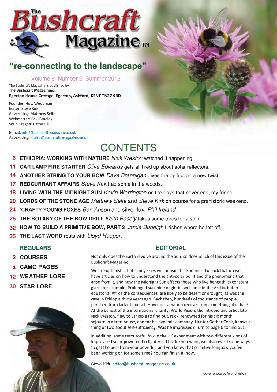 Bushcraft Magazine Preview Pages
