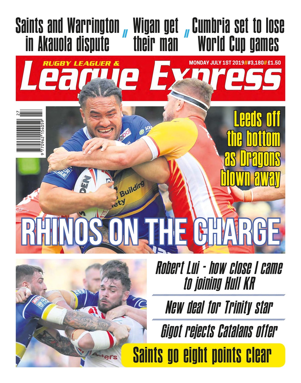 League Express Preview Pages