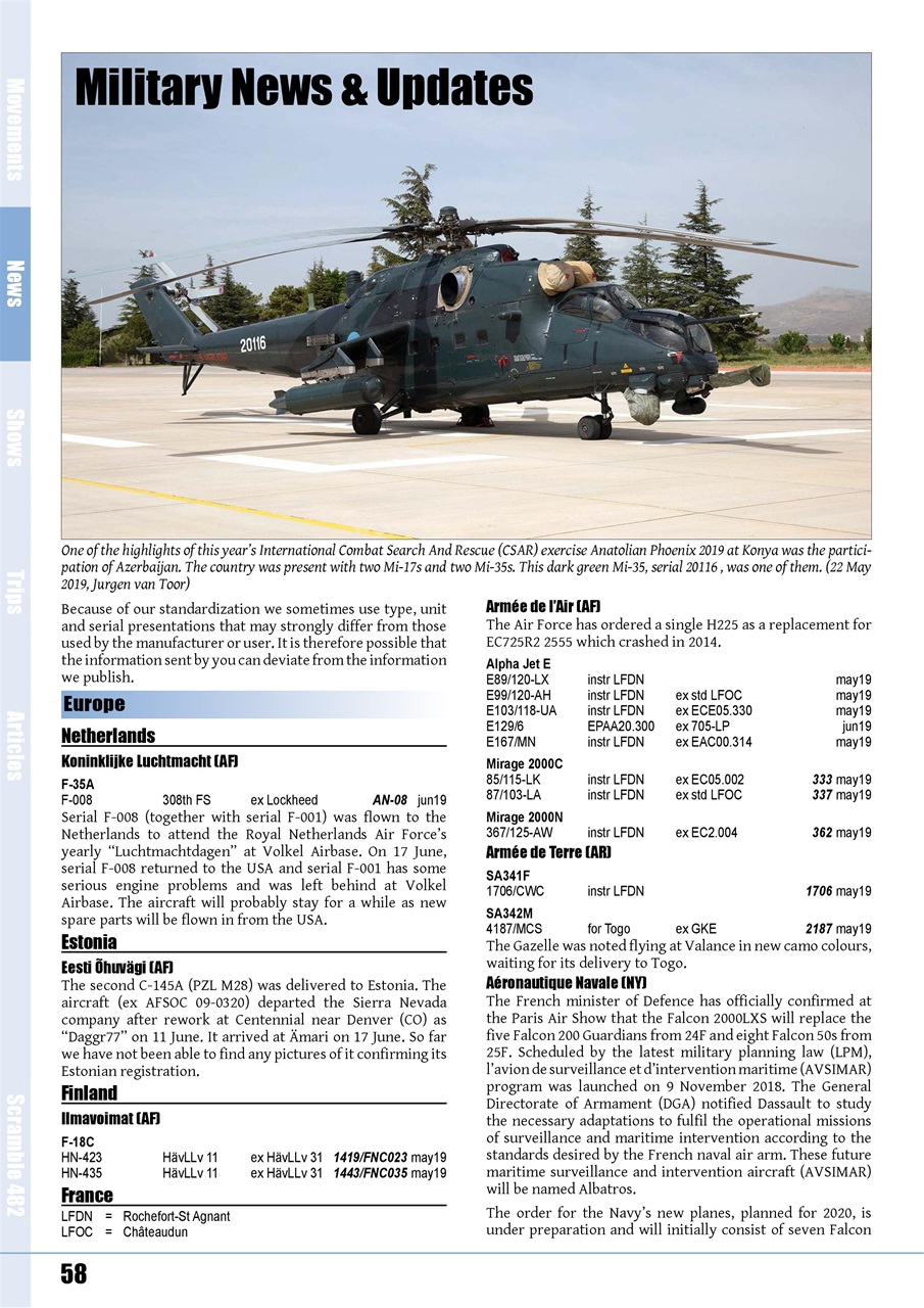 Scramble Magazine Preview Pages