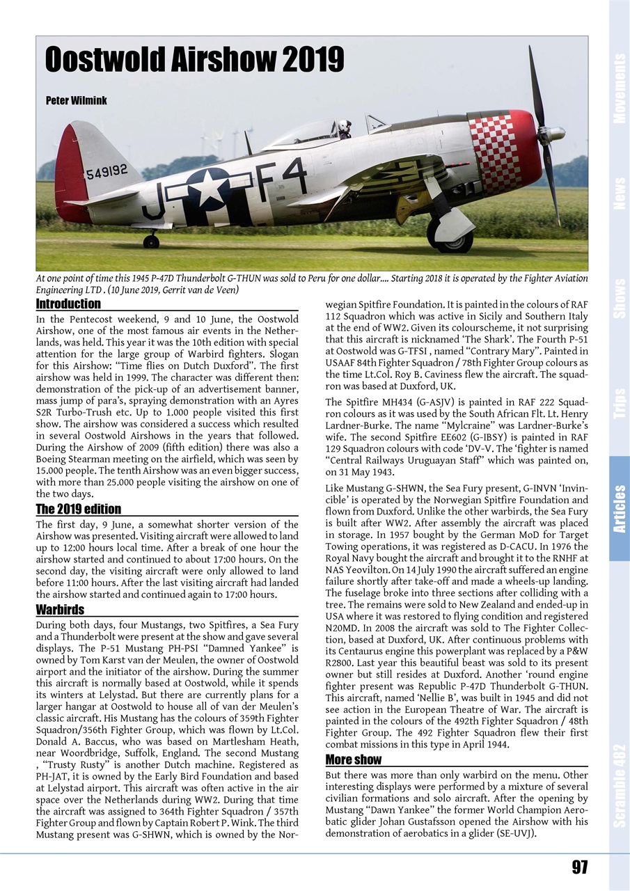 Scramble Magazine Preview Pages