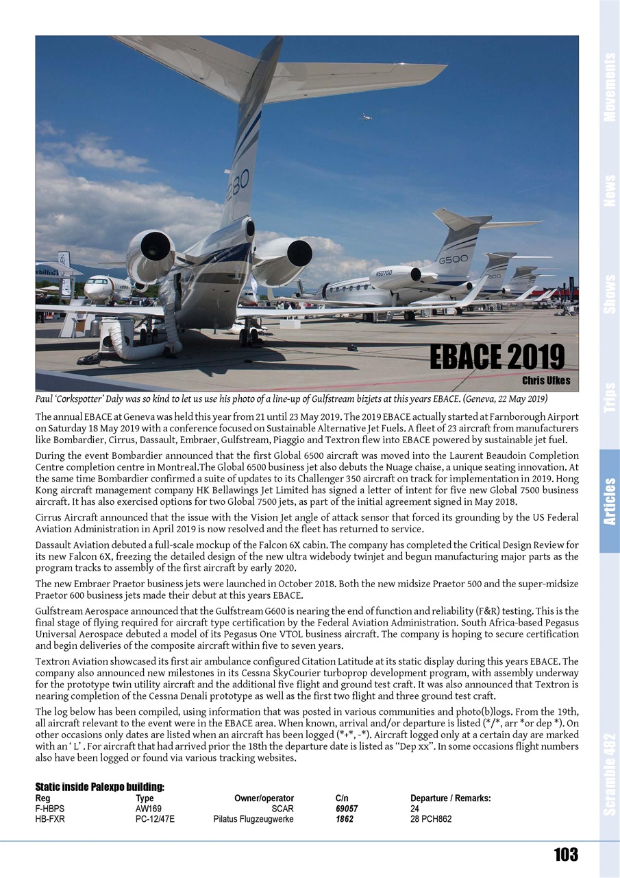 Scramble Magazine Preview Pages