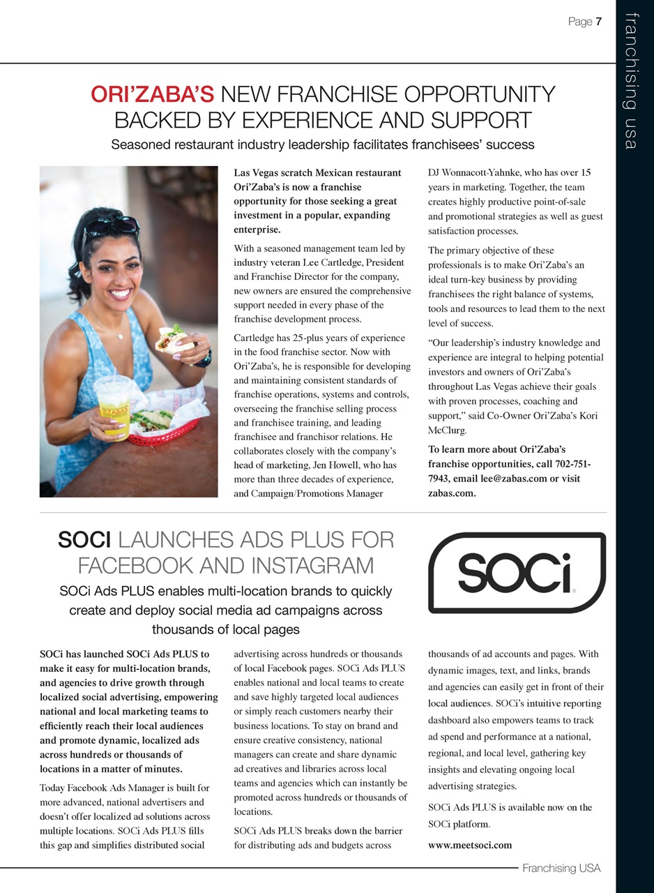 Franchising USA Preview Pages