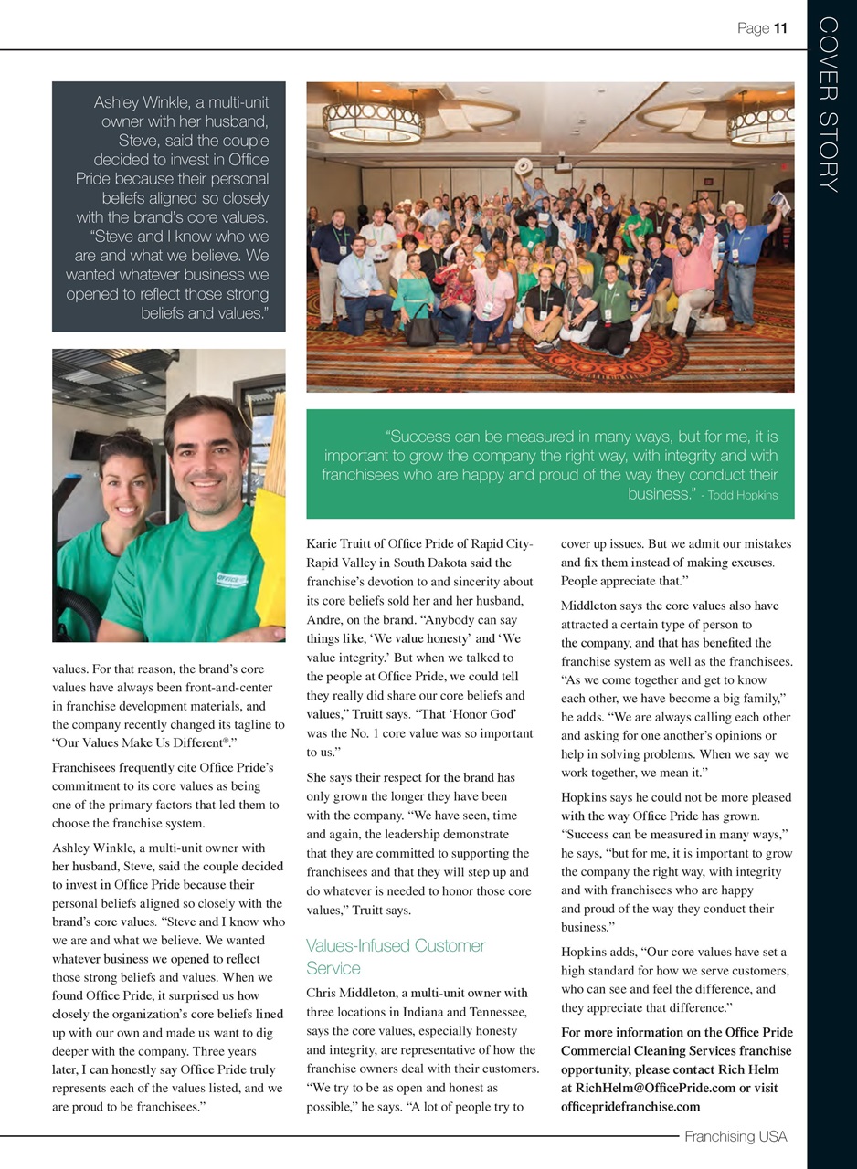 Franchising USA Preview Pages