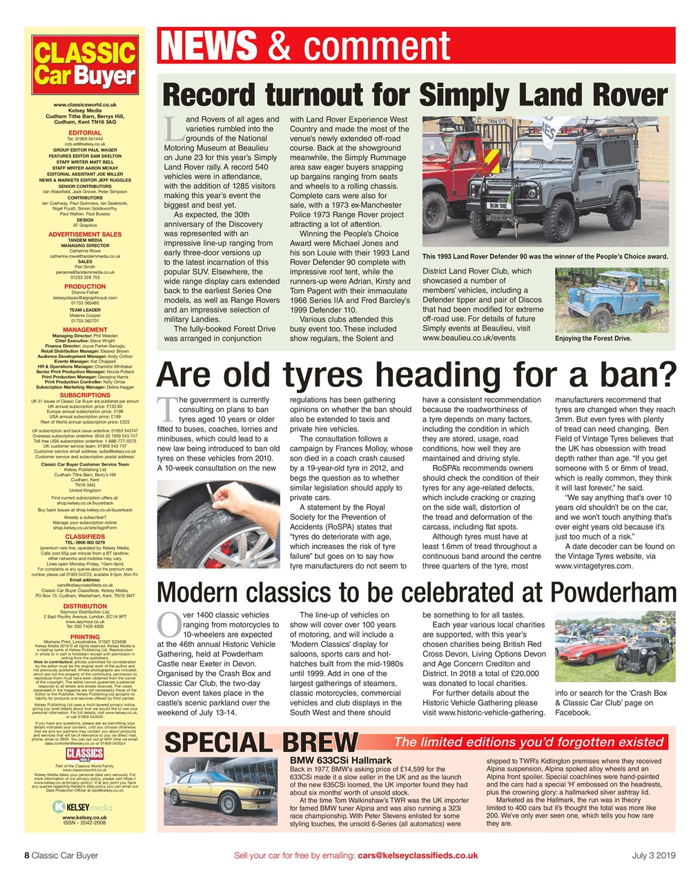 Classic Car Buyer Preview Pages