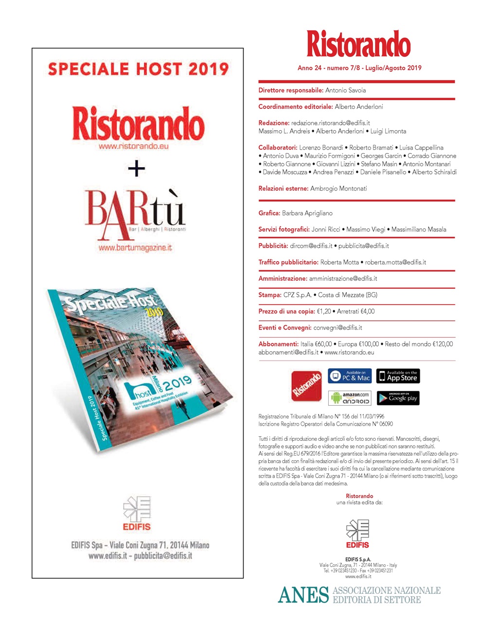 Ristorando Preview Pages