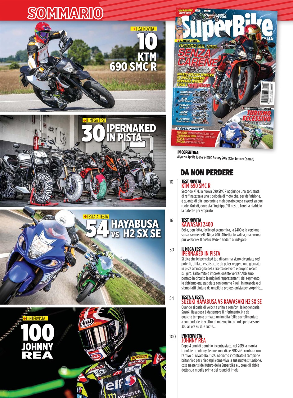 Superbike Italia Preview Pages