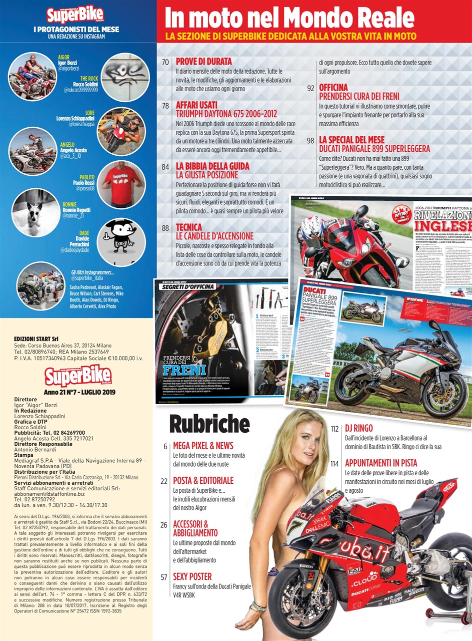 Superbike Italia Preview Pages
