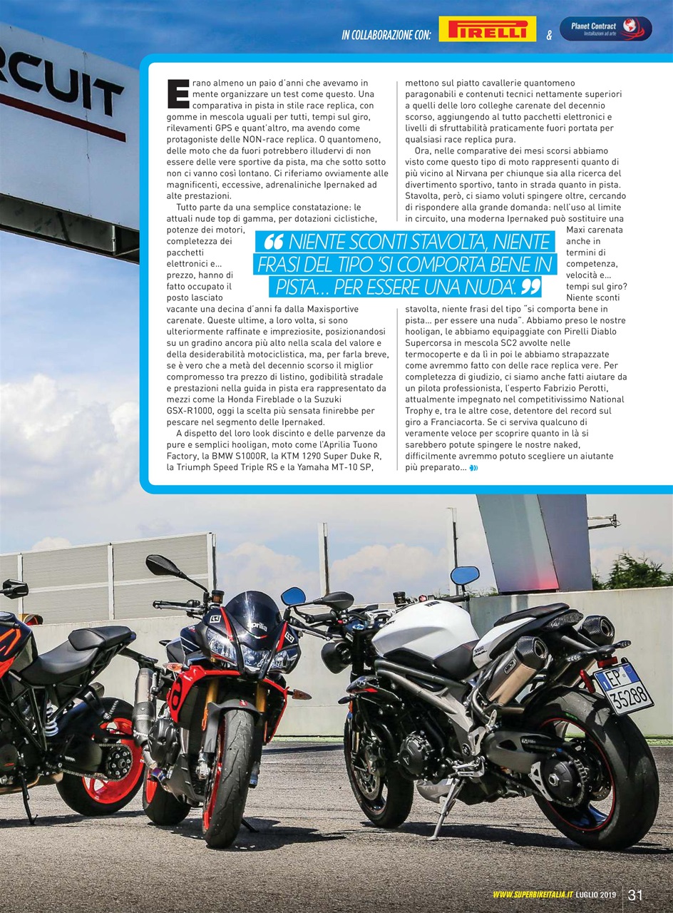 Superbike Italia Preview Pages