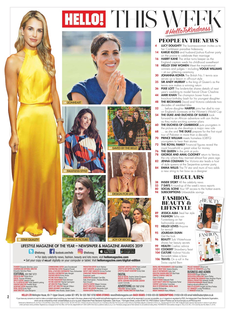 Hello! Magazine Preview Pages