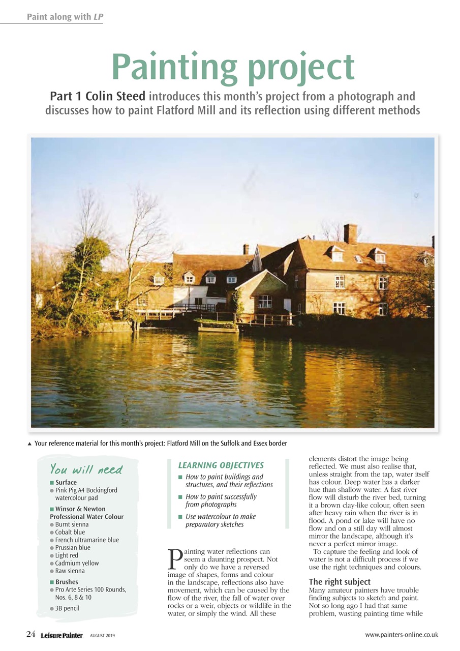 Leisure Painter & The Artist Preview Pages