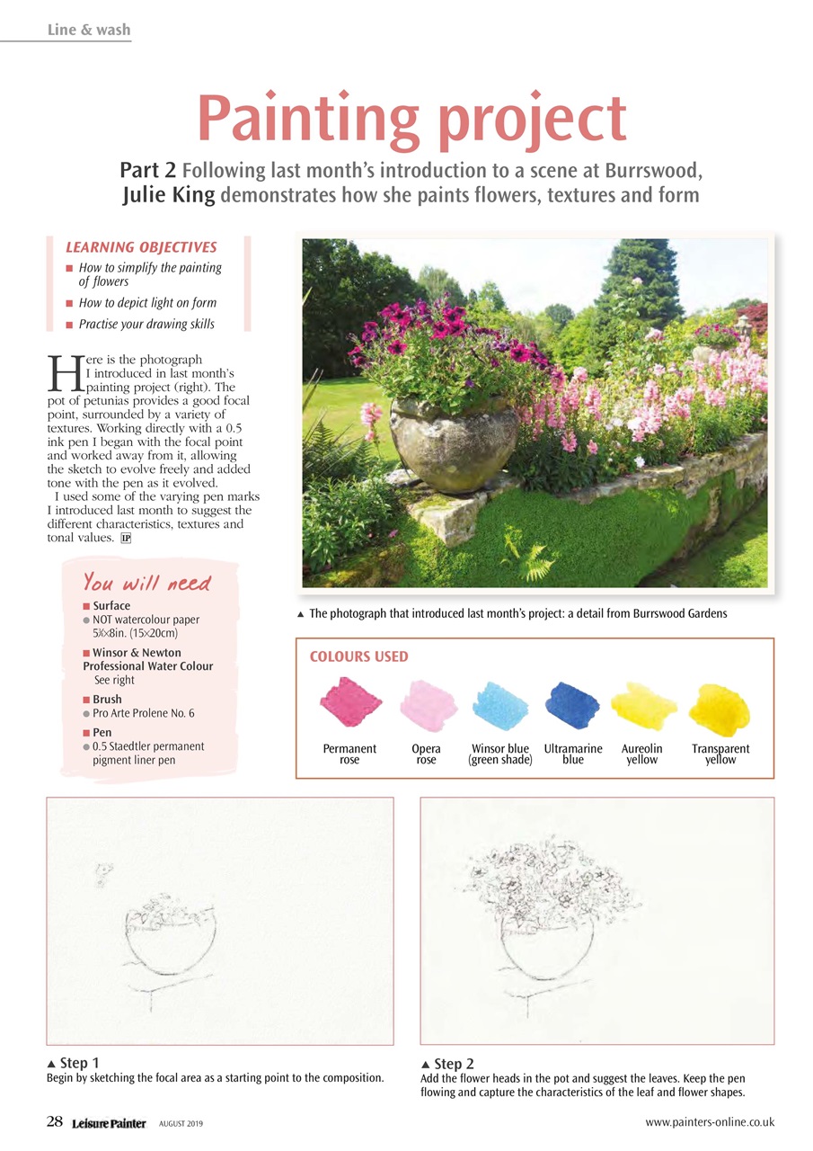 Leisure Painter & The Artist Preview Pages